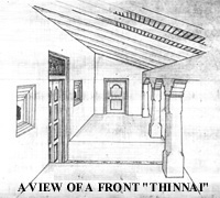 Front Thinnai of a Courtyard House