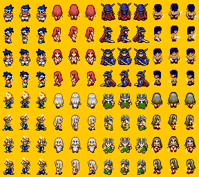 Golden Axe Legends Charset 1