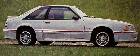 In 1987, the Fox bodies were updated with a busier looking GT.