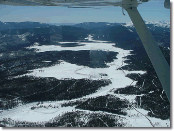 Looking south over La Veta Pass