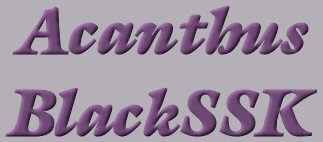 Acanthus Black SSK