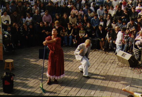 Bertha Coronel y Samuel Davalos