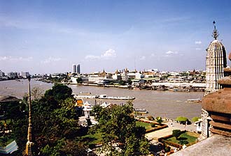Chao Phraya River from Wat Arun