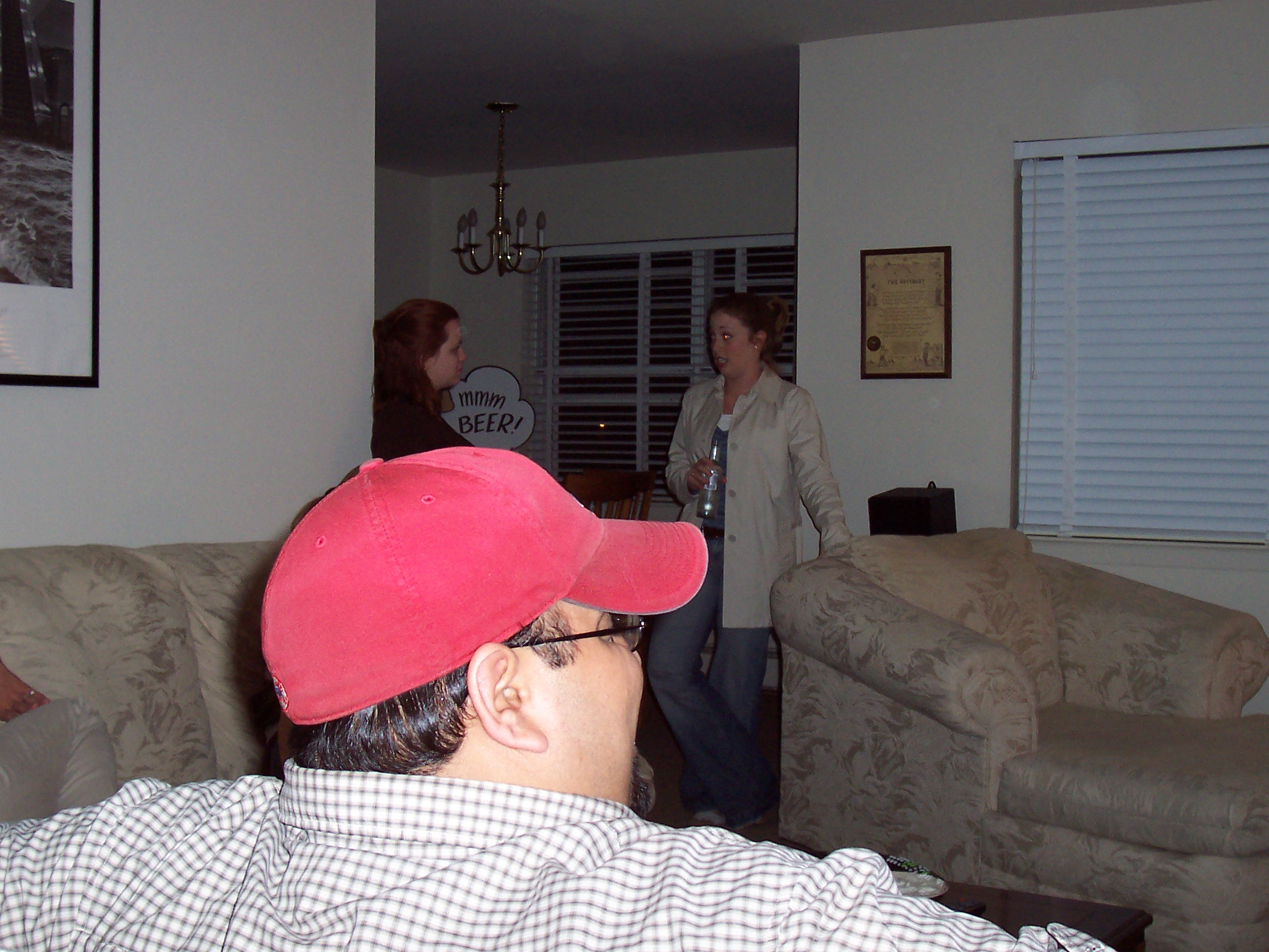 This shot of the back of Eric's head is brought to you by Brien MacKendrick