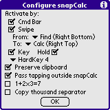 snapCalc