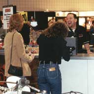 Susan and Skert with Mr. Marketing