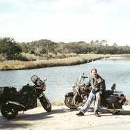 Mike Kolpas in Daytona, Jan 01