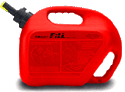 Get a cool gas can, $18, WHEW!