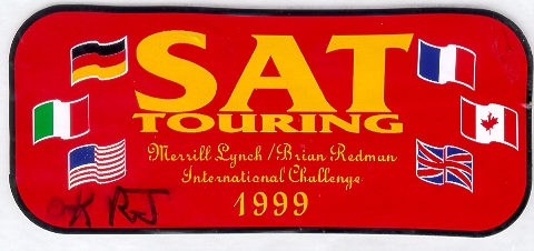 My Touring Entry Sticker