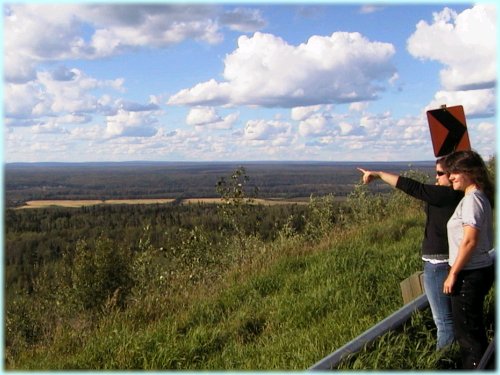 View over Whitecourt