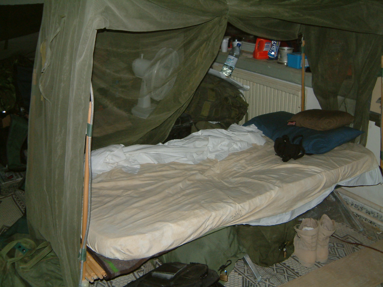 My bedroom in Iraq