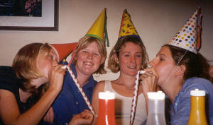 Debs, Me, Trace, and Shaz
