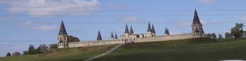 Didn't we pass a castle down the road?