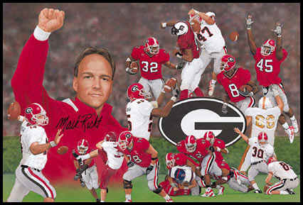 Mark Richt and the 2002 SEC Champs