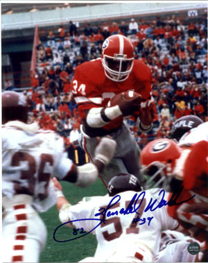 Hershal Walker RB of the 1981 National Champ Team 