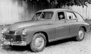 About late 1950ies to early 1960ies. Pobeda (Russian car).