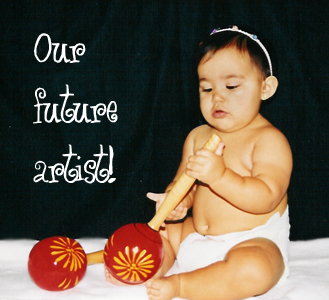 Nueatra futura artista!