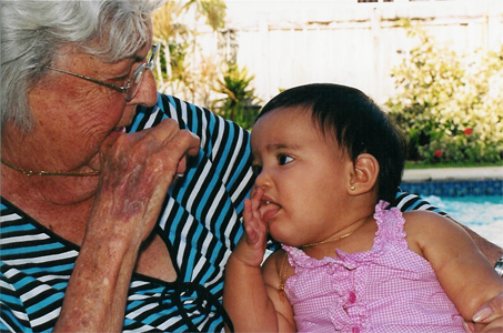 con mi visabuela