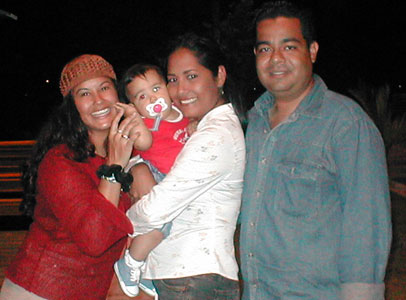 Con los mejores amigos de mami