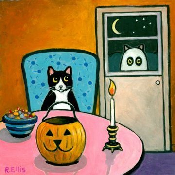 halloween cat