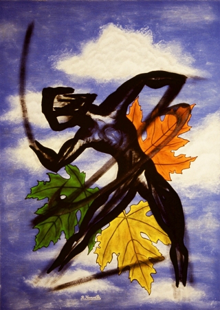 OMICRON SKY - (c) 1999 Robert Kernodle - painting