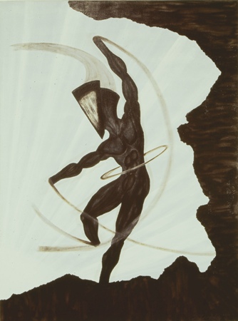 OMICRON SUSPENSION - (c) 1999 Robert Kernodle - painting