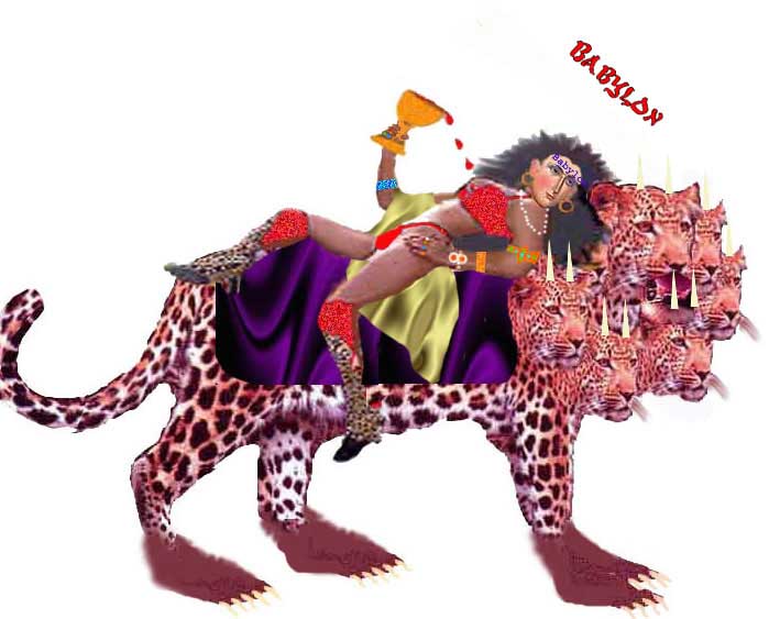 woman on back of leopard