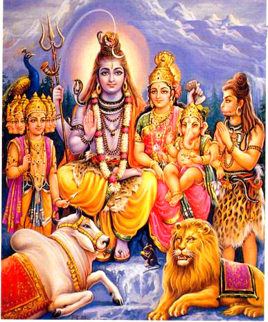 Krishna and his Entourage