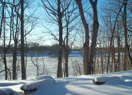 View to north