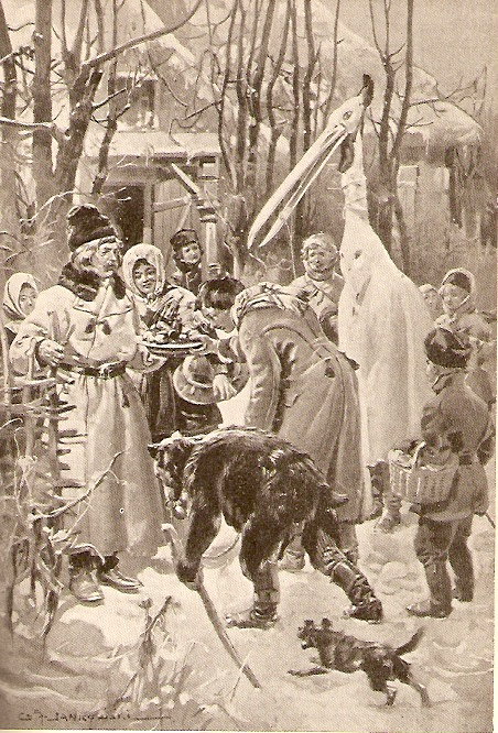 The Stork as Caron Singer