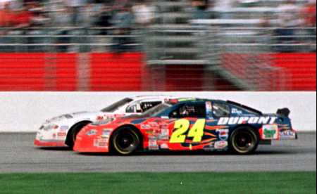 Harvick wins at Atlanta, 2001
