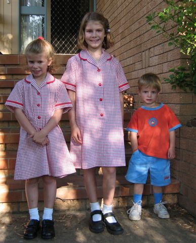 Jessie, Maddie and Henry