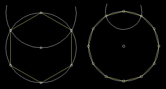 Hexagon and Dodecagon
