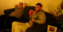2 guys just chillin'