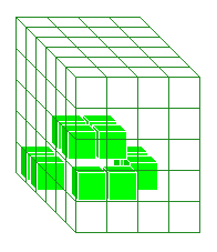 3d glider for rule 4555