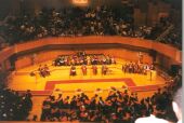 The graduation hall