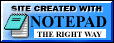 Notepad, the real editor