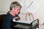 Caller Janet Cambra raising funds for War Resisters League