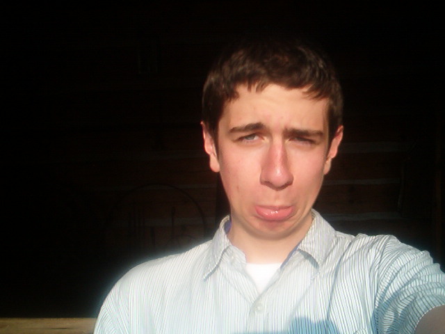 whats with the long face???