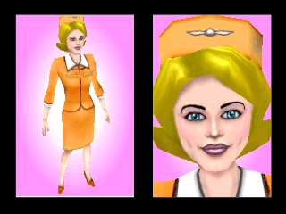 Stewardess Lucy Lane