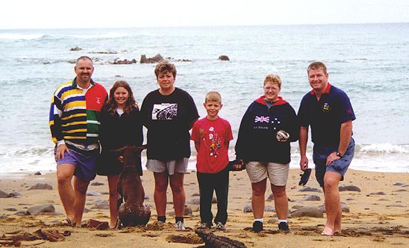 Moeraki beach