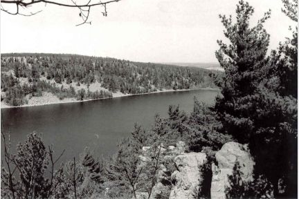 Devils Lake National Park in Wisconsin