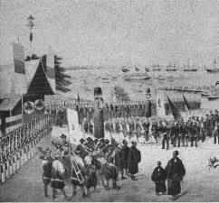 Signing the first Treaty