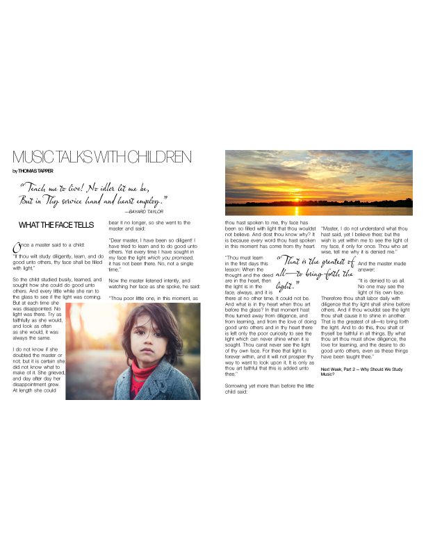 Magazine Spread