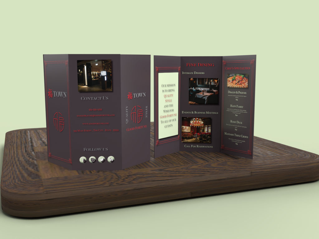 TOWN Restaurant Brochure