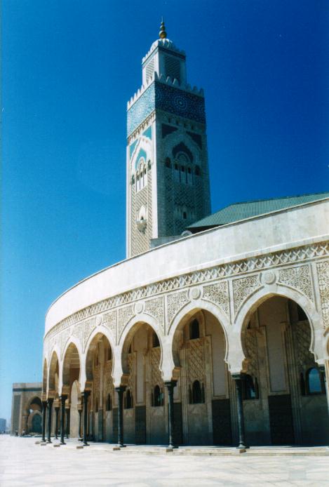 la piu grande moschea del marocco