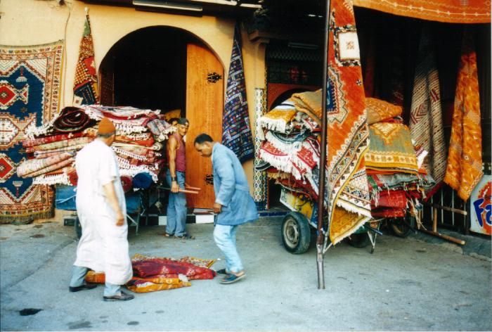 tappeti in marocco