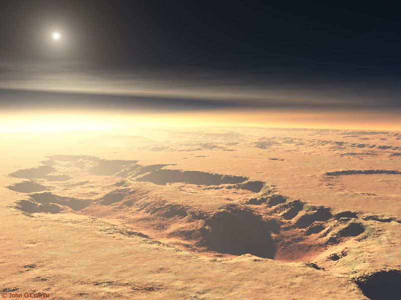 Hebes Chasma