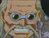 With an evil grin and a *click*click* of the metal hands