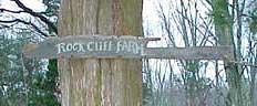 Rock Cliff sign